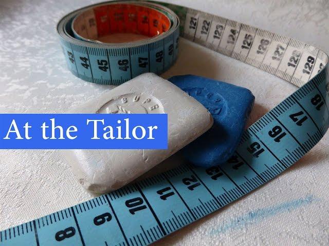 English Conversation: At the Tailor