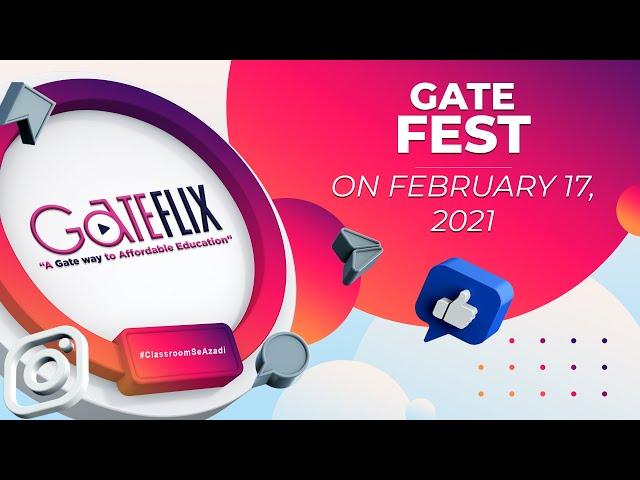 GATE Fest | 17 February | GATEFLIX