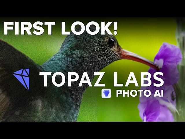 FIRST Look! Topaz Photo AI Noise and Sharpening