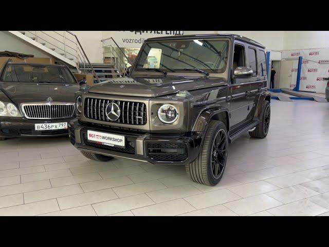 G class - антихром, тонирование, чернение фар