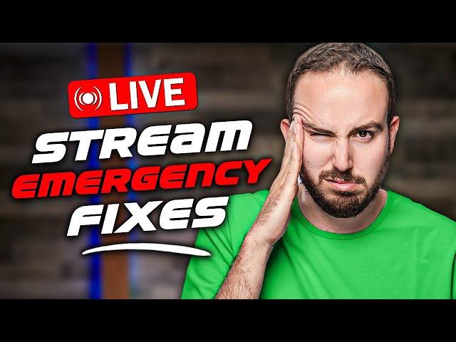 Livestream Emergencies & Troubleshooting - 3 Tips to Save Your Stream