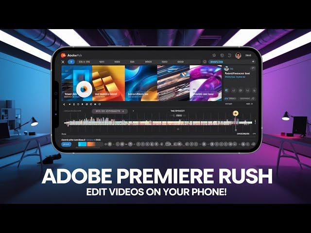 Adobe Premiere Rush Edit Videos  on Your Android Phone