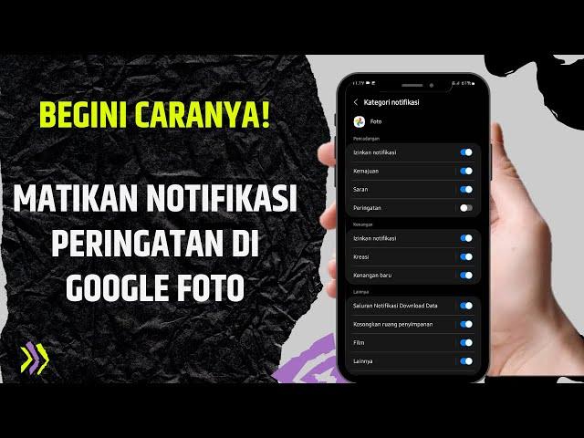 Cara Nonaktifkan Notifikasi Peringatan Di Google Foto