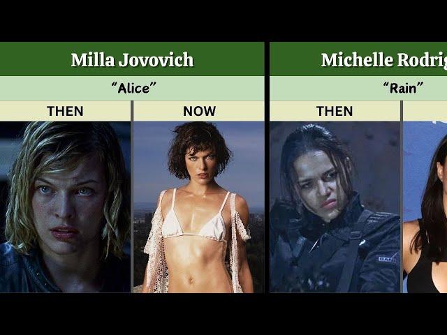 Resident Evil (2002)  Then And Now in 2025 | Milla Jovovich