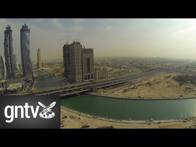 Dubai Canal Progression and Waterfall Test