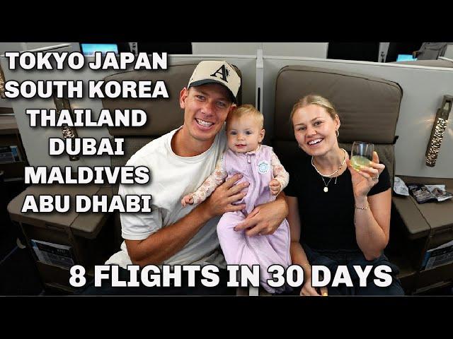 Traveling Around The World In 30 Days as a Family of 3!