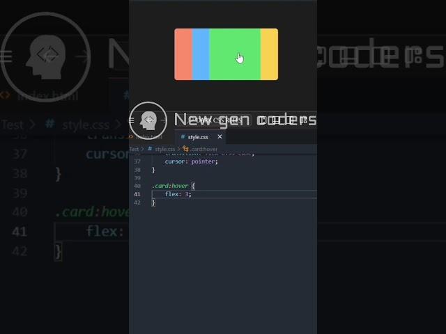 CSS Hover Effects with Newgencoders #coding #codingmastery #codemastery