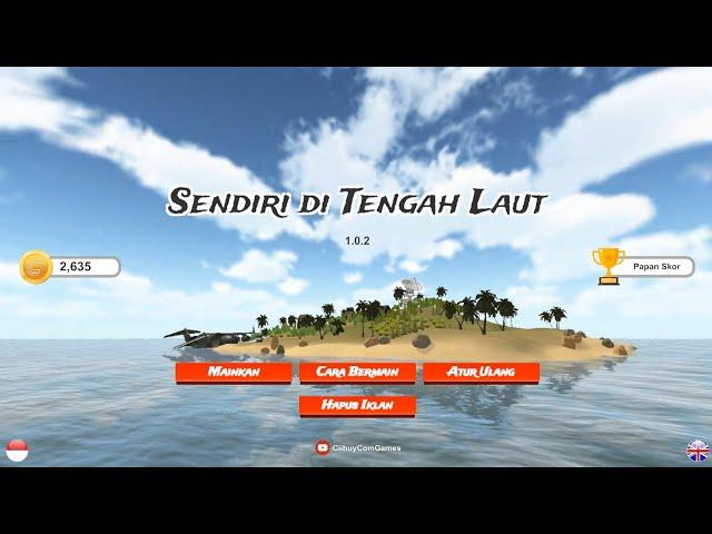 Sendiri Di Tengah Laut - Game dikejar monster laut di pulau terpencil