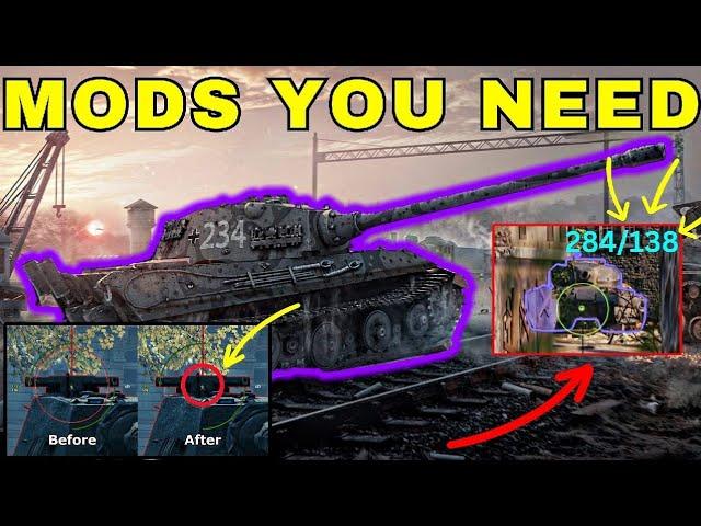 Best Quick World Of Tanks Mods Guide + Mods I Use