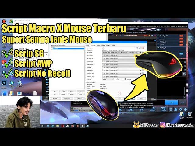 Script Macro PB Terbaru | Semua Jenis Mouse Auto Macro | PB Zepetto