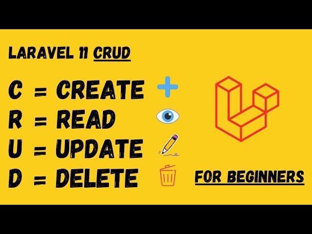 Laravel 11 CRUD Tutorial for Beginners