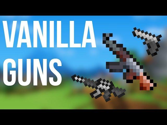 How to Get Guns in Vanilla Minecraft 1.13.2