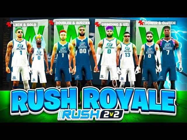 FIRST EVER DF 2v2 RUSH RACE in NBA 2K21! Who's the BEST DUO in MY CLAN!? NBA2K21