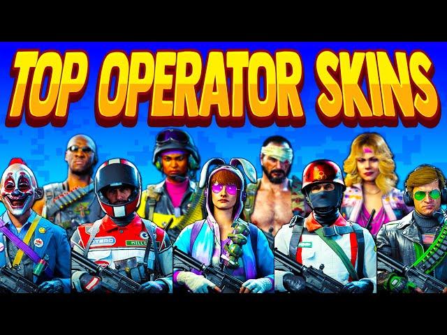 BEST OPERATOR SKINS in Black Ops Cold War *Rare*