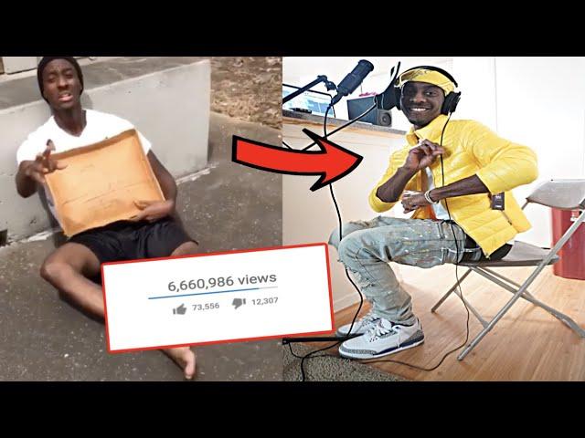 Becoming a Viral Rapper In 24 Hours Challenge !!!