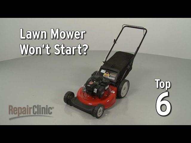 Top Reasons Lawn Mower Not Starting — Lawn Mower Troubleshooting