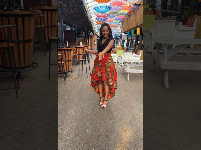 Stunning Wrap Around Ankara Kitenge Bella Skirt | Mishono Mizuri ya kitenge #ankara #kitenge #ootd