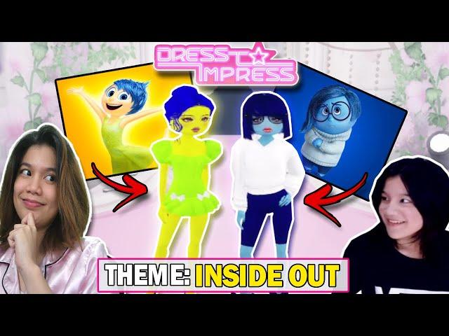 DRESS TO IMPRESS BUT INSIDE OUT THEME ONLY! (Roblox)