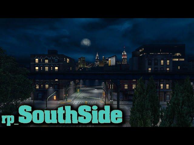 GMOD VR: Exploring rp_Southside (Huge City at Night)