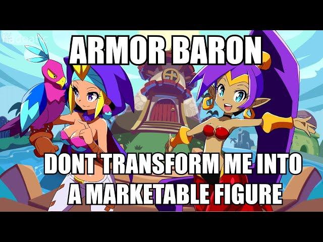 Shantae - Don't transform me into a marketable figure (spoilers?)