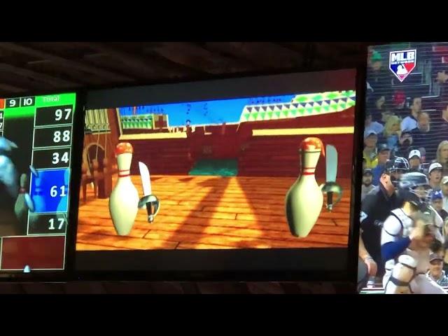 Classic bowling exciter video: Broadside split (Split)