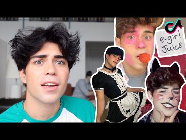 reacting to my CRINGIEST tiktok phase