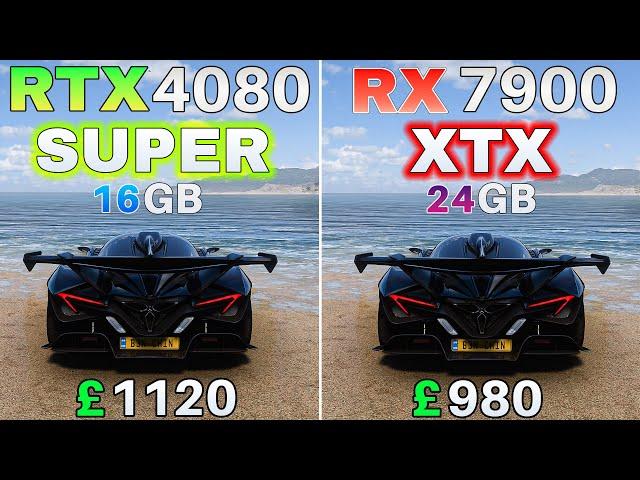 RTX 4080 Super Vs. RX 7900XTX | 4K | Ultra | DLSS | FSR