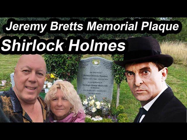 Jeremy Bretts Memorial Plaque and visit to 221B Baker Street, the home of Sherlock Holmes