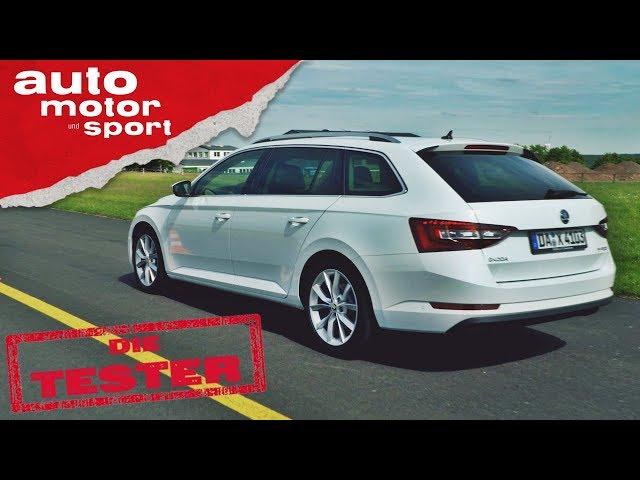 Skoda Superb Combi 2.0 TDI: Der Passat-Überflieger - Die Tester | auto motor und sport