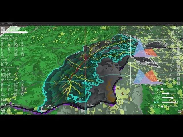 GeoFireFlow Demo: Threat Manager and Map Editor