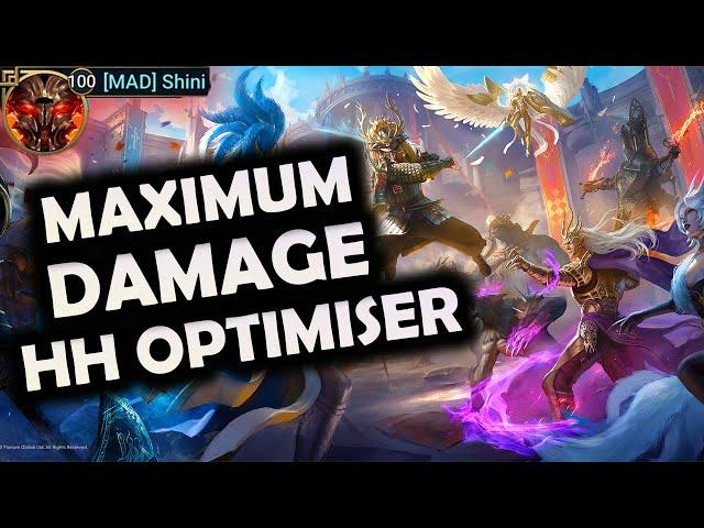 HH Optimiser Practical Guide - How To Get The Best Builds  I Raid: Shadow Legends