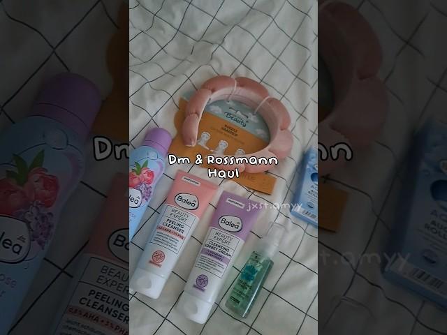 Dm & Rossmann Haul #dm #rossmann #haul #aesthetic #fypシ゚ #viralvideo