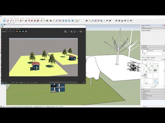 VRAY Sketchup Videocourse - 05 - Import and Export 3D Proxy Mesh, VRScene, Create and Use Proxies