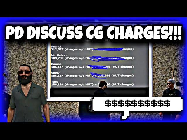 PD discuss CG $750,000 Fine | NoPixel 4.0 GTA RP | NoPixel Clips