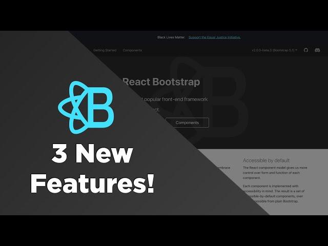 3 New Features in React Bootstrap (with Bootstrap 5)