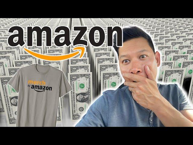 รายได้จากธุรกิจขายเสื้อใน Amazon Merch on Demand (MBA)