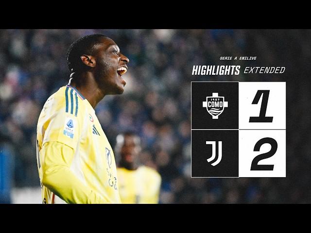 EXTENDED HIGHLIGHTS | Como 1-2 Juventus | DI GREGORIO's Spectacular Saves & KOLO MUANI's Goals