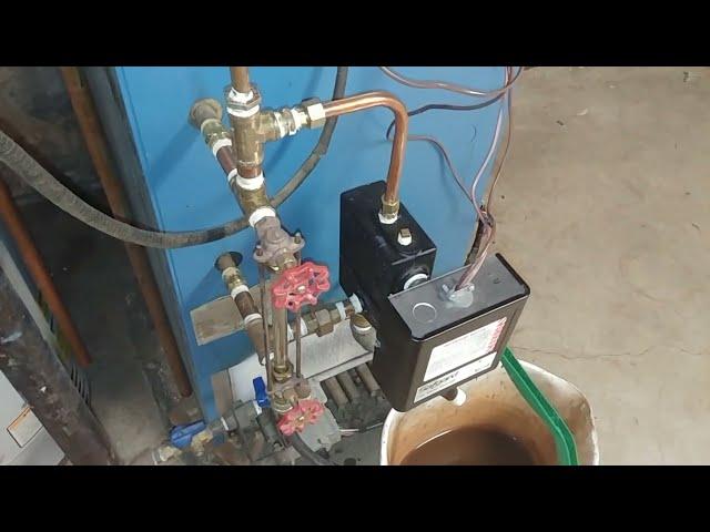 Installing A Probe Type Low Water Cut Off On An Older Residential Steam Boiler Using A 711C Manifold