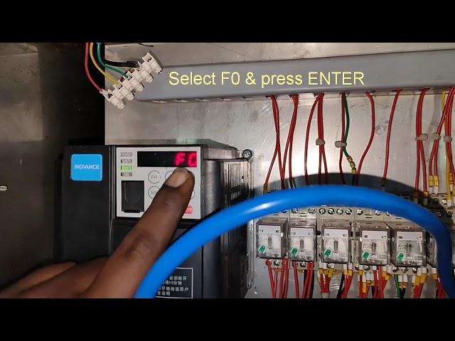 Inovance VFD | Frequency setting method | Inovance drive speed setting