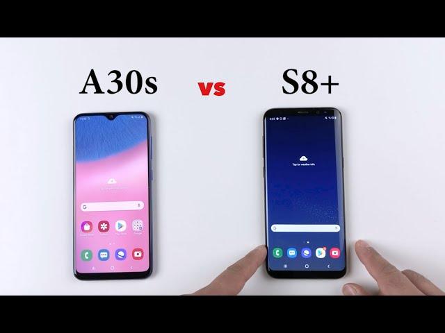 SAMSUNG A30s vs S8+ Speed Test