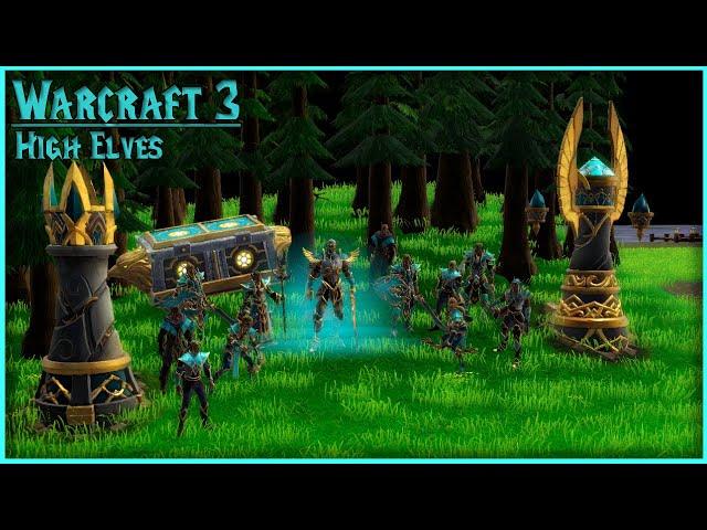 Warcraft 3 Reforged - High Elves Custom Race