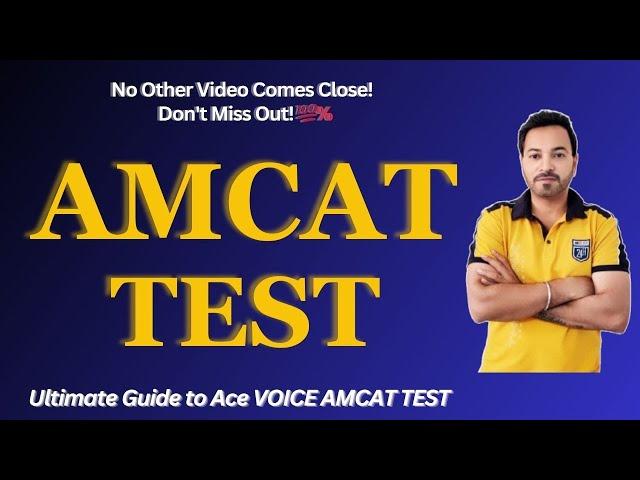 Voice AMCAT Test | Ultimate AMCAT Assessment Success Formula