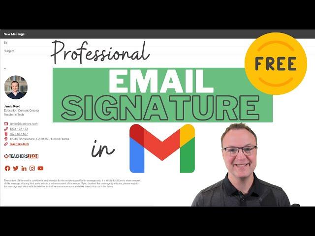 Gmail - Make a Professional Email Signature for FREE!