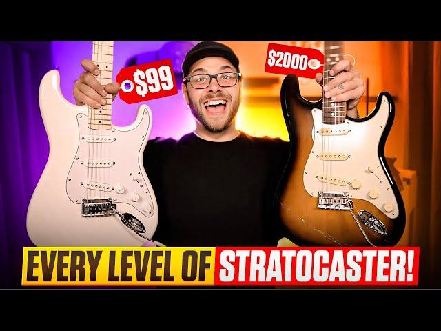 Every Level Of Stratocaster