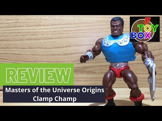 Clamp Champ™ Action Figur Review | Masters of the Universe Origins™ | Mattel® | German