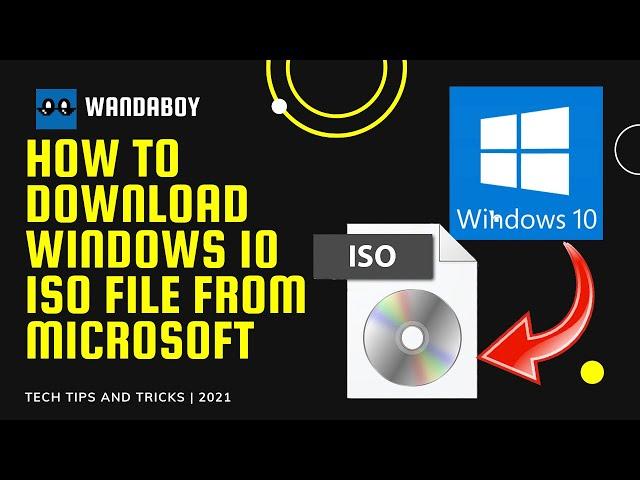 How to Download Windows 10 ISO file from Microsoft