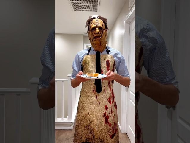 Leatherface takes the LAST piece of pie