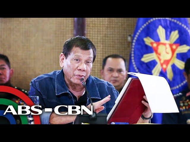 WATCH: President Duterte addresses the nation on coronavirus actions | ABS-CBN News