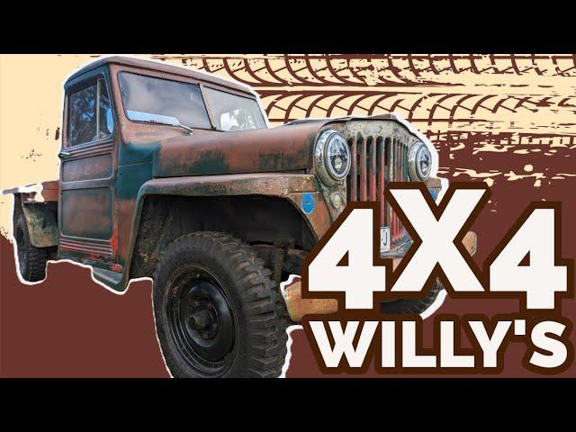 'Wild Willy' goes 4x4 - A 1947 Willy's Jeep Overland Truck