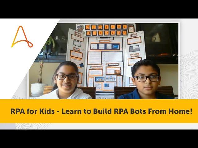 RPA for Kids - Learn to Build RPA Bots From Home! | #AAIllustrates Ep. 6